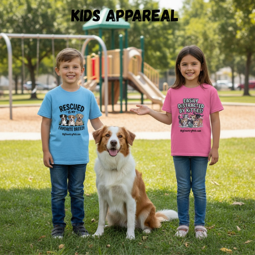 Kids Apparel Pint Sized Pawfection