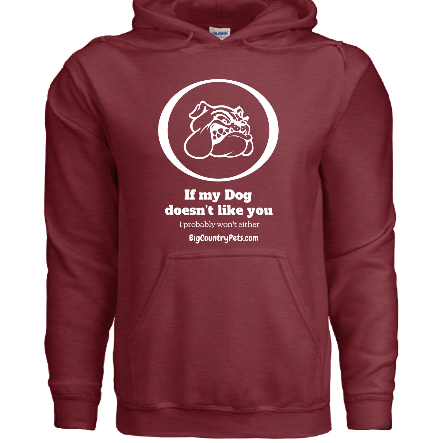 ANTIQUE CHERRY RED - FRONT